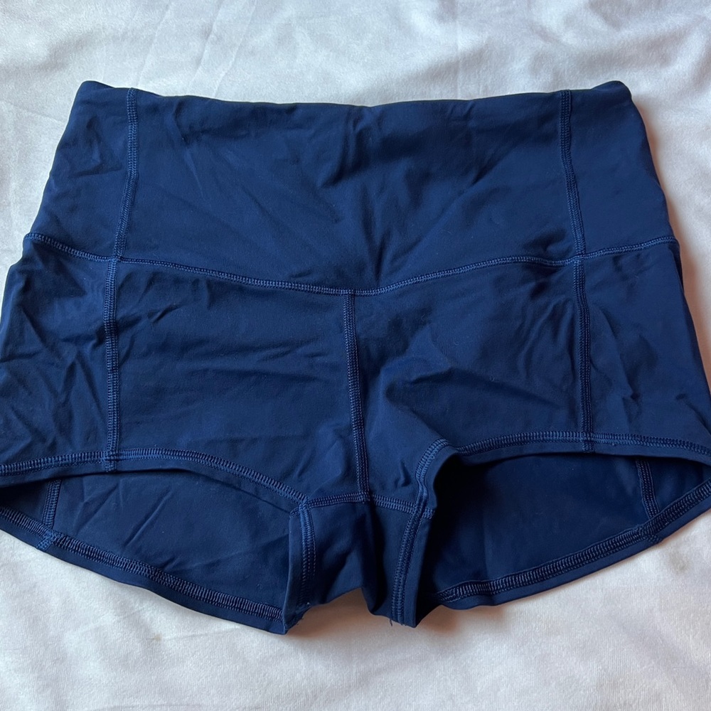 L Victoria's Secret Sport Women's Blue Short Large Activewear Sportwear Athl